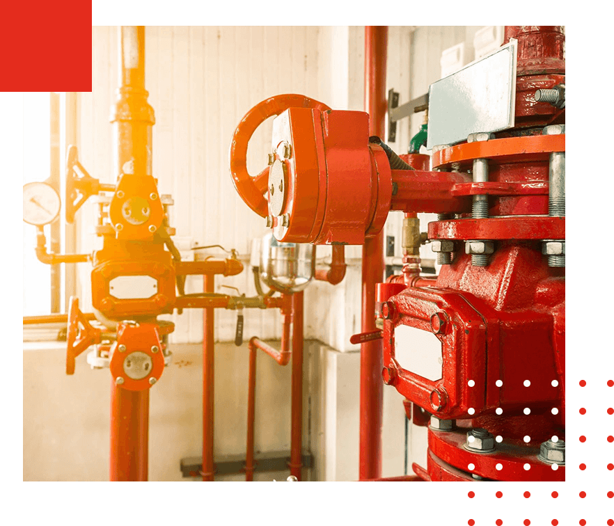Industrial fire extinguishing system